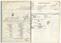 Moe Howard's 27pp. Script Dated October 1951 for The Three Stooges Film ''Listen, Judge'' -- With 6 Extra Pages of Shot Lists & Call Sheets -- Very Good Plus Condition